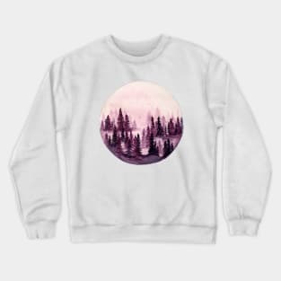 Purple Woods Crewneck Sweatshirt